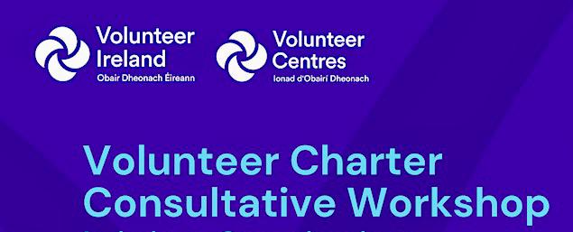 Volunteer Charter Consultative Workshops