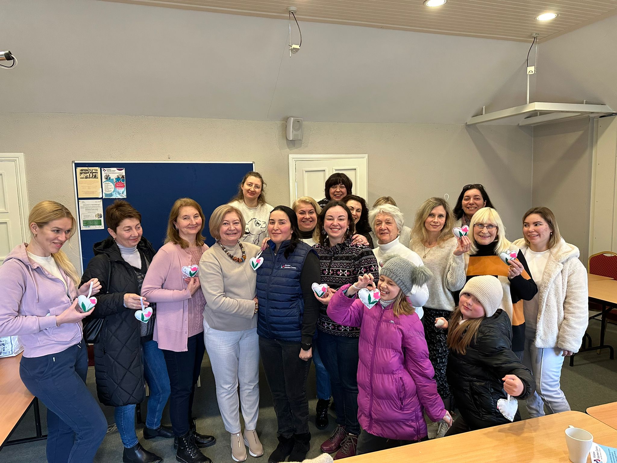 Craft day for Ukrainian Community in Baltinglass