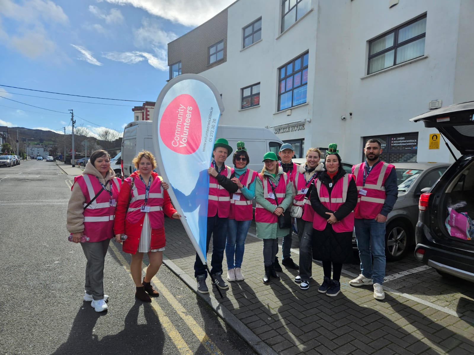 Community Volunteers at Bray St Patrick’s Day Parade